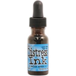 Ranger Tim Holtz Distress Ink salty ocean 0.5 oz. reinker bottle