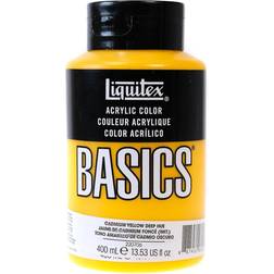 Liquitex BASICS, 400ml, Cadmium Yellow Deep Hue