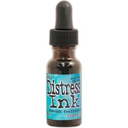 Ranger Tim Holtz Distress Ink peacock feathers 0.5 oz. reinker bottle