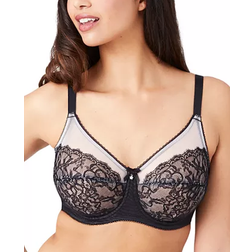 Wacoal Retro Chic Full Figure Underwire Bra - Black