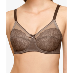 Wacoal Retro Chic Full Figure Underwire Bra - Cappucino