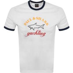 Paul & Shark Big Logo T-shirt - White