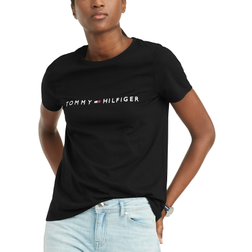 Tommy Hilfiger Essential Logo T-Shirt - Deep Black