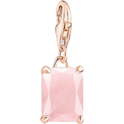 Thomas Sabo Charm Club Collectable Large Charm Pendant - Rose Gold/Pink