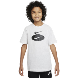 Nike Older Kid's Sportswear T-shirt - Birch Heather (DO1808-051)