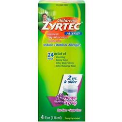 Zyrtec Children's Ages 2 Allergy Relief Grape Liquid 4oz