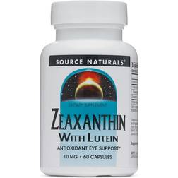 Source Naturals Zeaxanthin With Lutein 60 Capsules