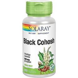 Solaray Black Cohosh 540 mg 100 VegCaps 100 pcs