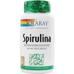 Solaray Spirulina 100 Capsules 100 pcs