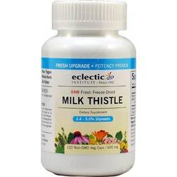 Eclectic Institute Milk Thistle 600 mg 120 Vegetarian Capsules 120 pcs