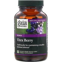 Gaia Herbs Vitex Berry for Women 120 Vegan Liquid Phyto-Caps