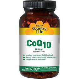 Country Life CoQ10 100 mg 60 Vegan Softgels