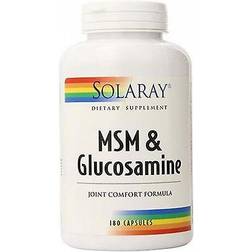 Solaray MSM and Glucosamine 180 Capsules