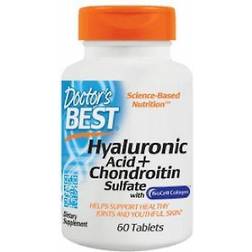 Doctor's Best Hyaluronic Acid Chondroitin Sulfate 60 Tablets