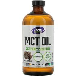 NOW MCT Oil Chocolate Mocha 16 fl oz