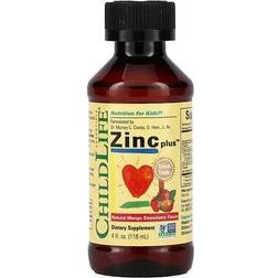 Childlife Essentials Zink Plus Naturlig Mango Jordbær 118 ml