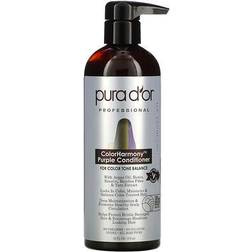 Pura d'or ColorHarmony Purple Conditioner 16 fl oz