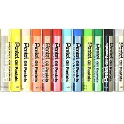 Pentel Oil Pastel 12-Color Set