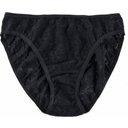Hanky Panky Signature Lace High Cut Brief - Black