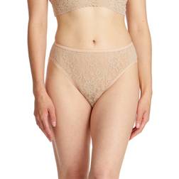 Hanky Panky Signature Lace High Cut Brief - Chai