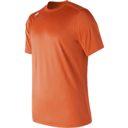 New Balance Short Sleeve Tech T-shirt Men - Team Orange