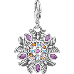 Thomas Sabo Charm Club Collectable Amulet Kaleidoscope Charm pendant - Silver/Multicolour