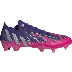 Adidas Predator Edge.1 Low FG - Team Colleg Purple/Silver Metallic/Team Shock Pink