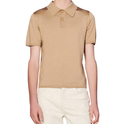 Sandro Pablo Polo T-shirt - Camel