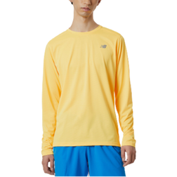 New Balance Accelerate Long Sleeve Men - Vibrant Apricot