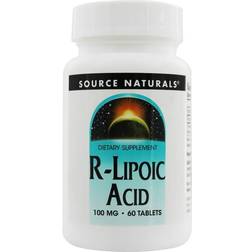 Source Naturals R-Lipoic Acid 100 mg 60 Tablets