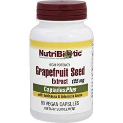 Nutribiotic Grapefruit Seed Extract 125 mg 90 Vegetarian Capsules