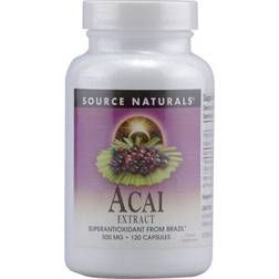 Source Naturals ACAI Extract 500 mg 120 Capsules