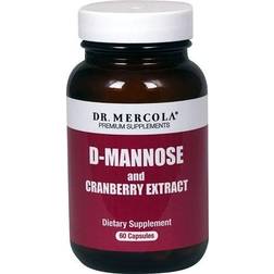 Dr. Mercola D-Mannose and Cranberry Extract 60 Capsules