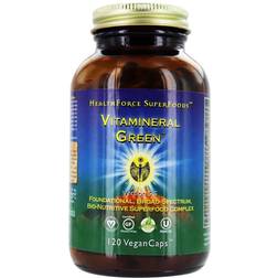 HealthForce Superfoods Vitamineral Green 120 capsules capsule