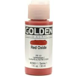 Golden Fluid Acrylics red oxide 1 oz