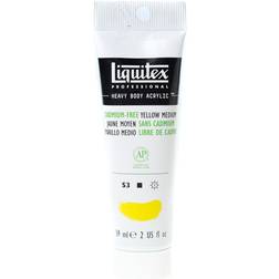 Liquitex Heavy Body Artist Acrylics Cadmium-Free Yellow Medium, 2 oz