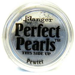 Ranger Perfect Pearls Pigment Powder .25oz-Pewter