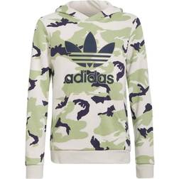 adidas Camo Hoodie - Orbit Grey/Magic Lime/Shadow Navy (HF7449)