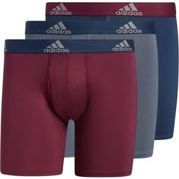 adidas Performance Boxer Briefs 3-pack - Burgundy