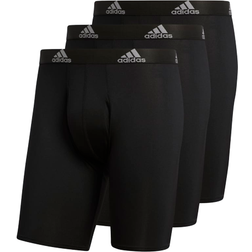 Adidas Performance Long Boxer Briefs 3-pack - Black