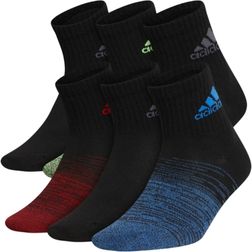 Adidas Superlite Badge of Sport Quarter Socks 6-pack Kids - Black