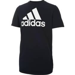 adidas Kid's Climalite Badge of Sport Tee - Black (CM5174)