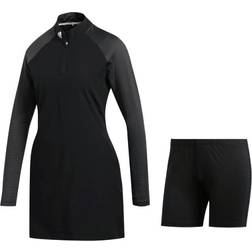 adidas Women's Long Sleeve Dress - Black