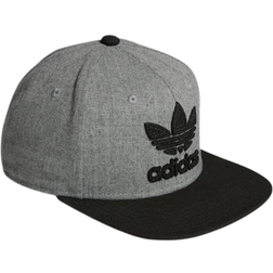adidas Trefoil Chain Snap-Back Cap - Medium Grey Heather