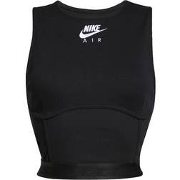 Nike NSW Air Ribbed Tank Top Black/White