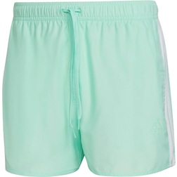 adidas Classic 3-Stripes Swim Shorts - Pulse Mint/White