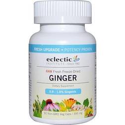 Eclectic Institute Raw Ginger 395 mg 90 VegCaps 90 pcs