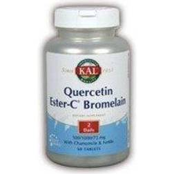 Kal Quercetin Ester-C Bromelain 60 Tablets 60 pcs