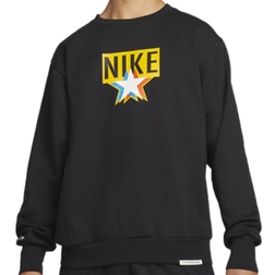 Nike Standard Issue Basketball Crew Sweatshirt - Black/Sail