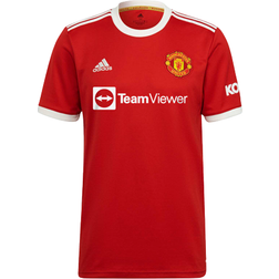 adidas Manchester United 21/22 Home Jersey Men - Real Red